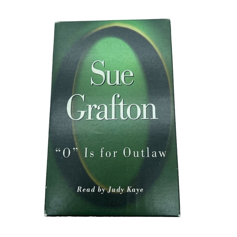 O is For Outlaw by Sue Grafton Audio Book Set of 4 Tapes